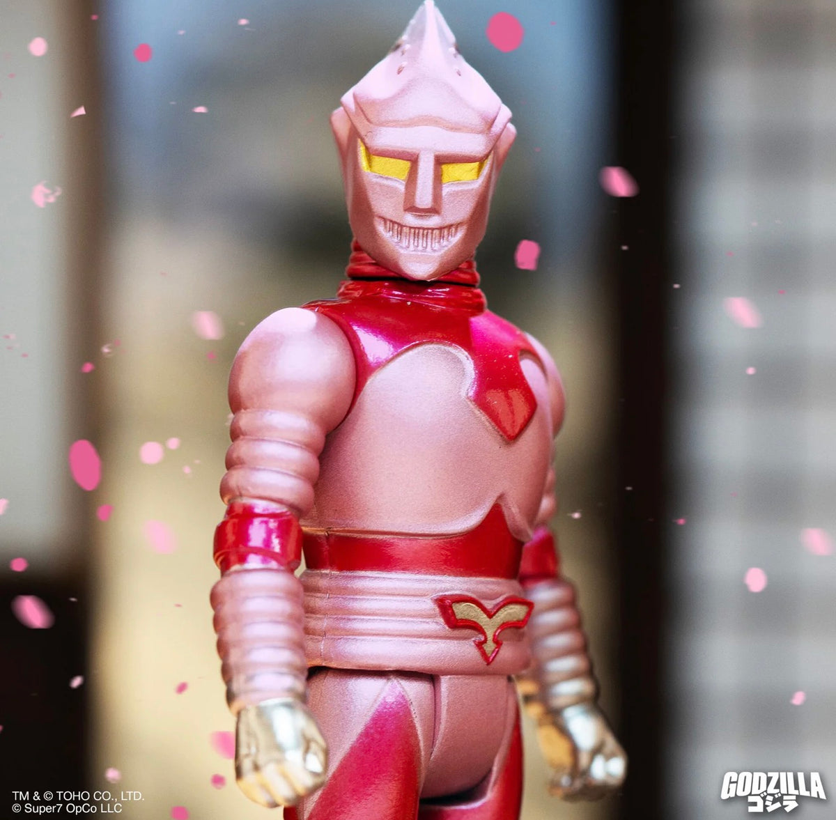 Super7 Godzilla Jet Jaguar Cherry Blossom Festival Figure