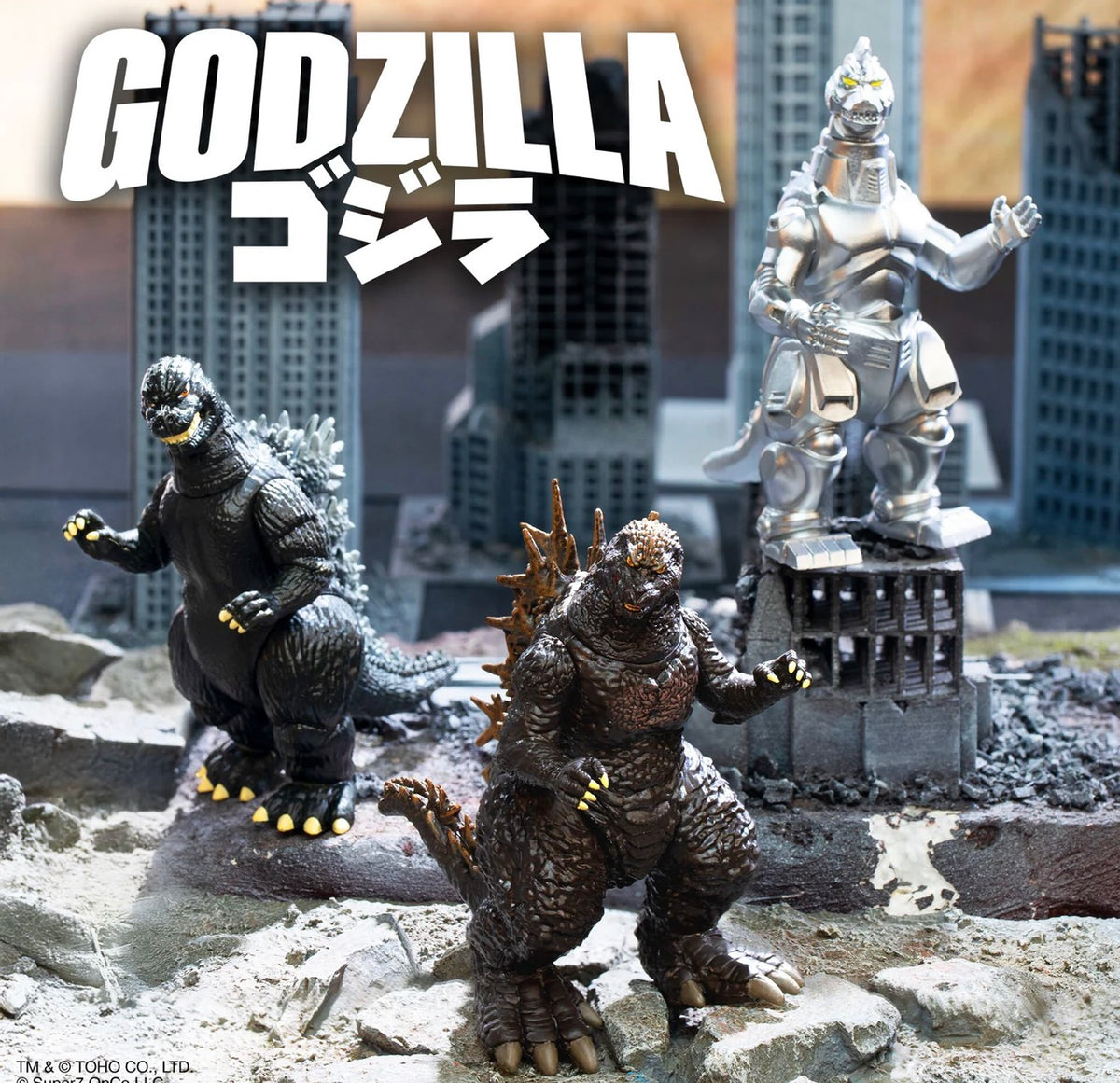 Super7 ReAction Mechagodzilla 1993 Wave 8 Figure