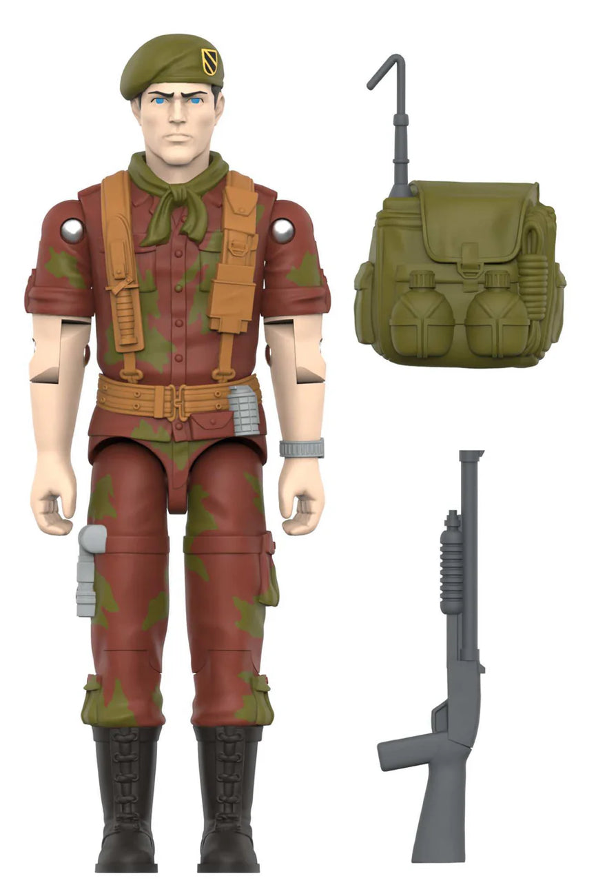 Super7 ReAction G.I. Joe Falcon Green Beret Figure
