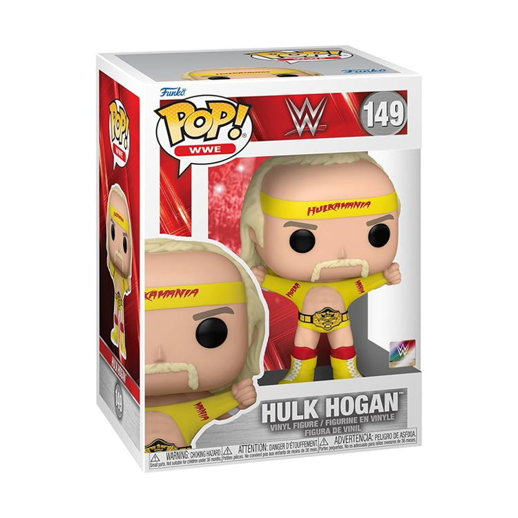 Hulk Hogan with Belt - WWE - Funko Pop WWE #149