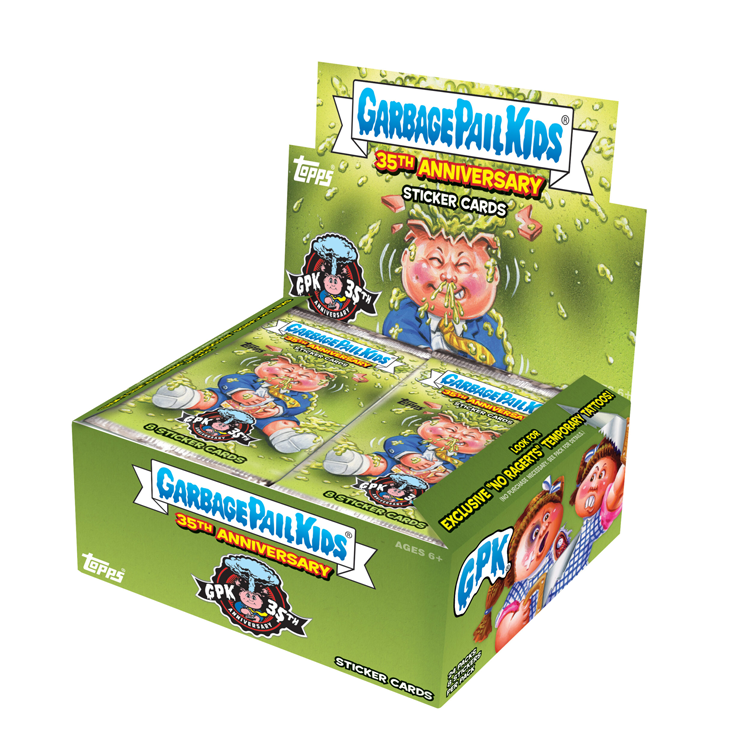 Garbage Pail Kids (GPK) - 35th Anniversary Sticker Cards Pack ...