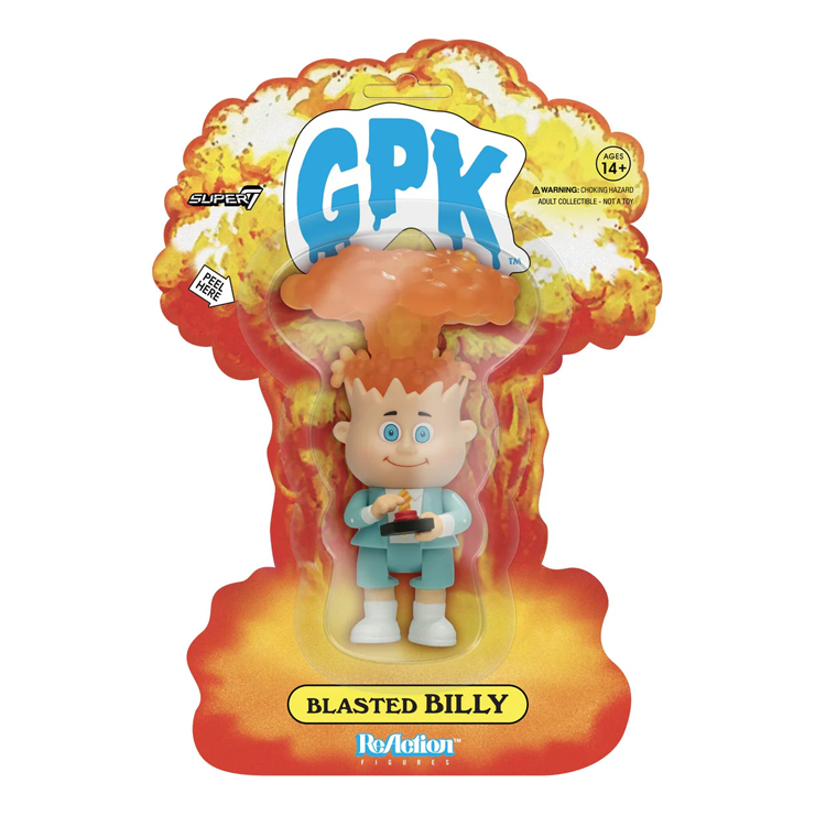 Blasted Billy ReAction Figure - Garbage Pail Kids (GPK) by Super7