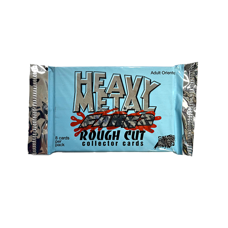 Heavy Metal Fakk2 Rough Cut Trading Cards