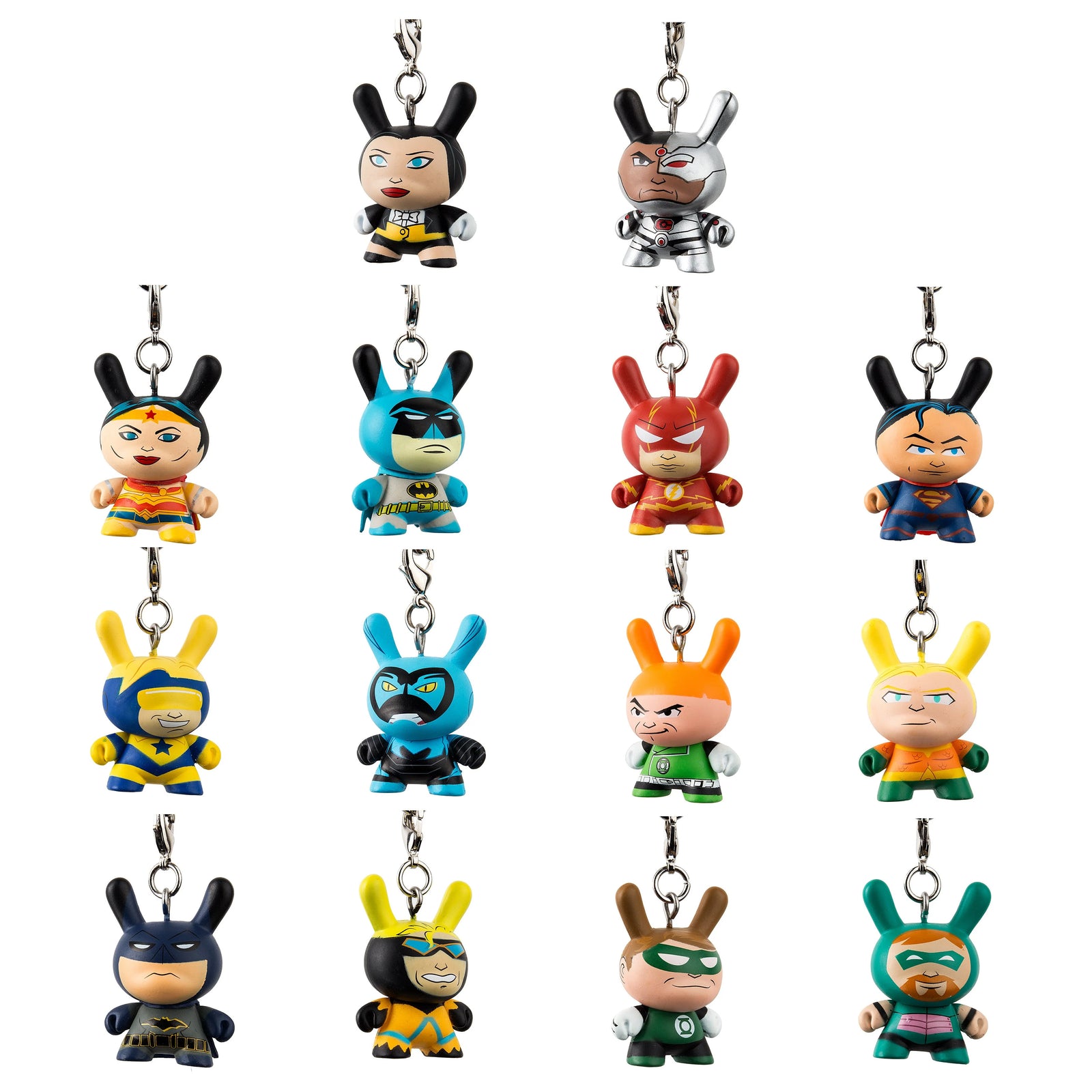 Kid Robot Justice League Blind Box Keychains