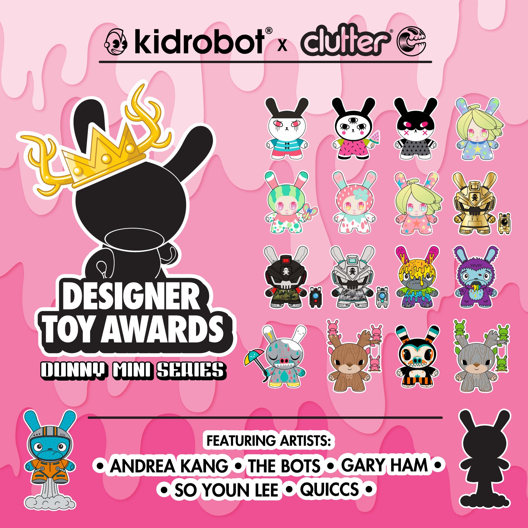 Kid Robot Designer Toy Awards Blind Box Dunny