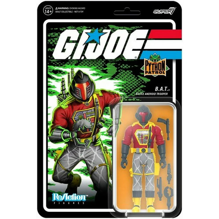 Super7 Reaction GI Joe Battle Android Trooper