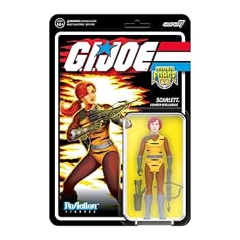 Super7 ReAction Scarlett Counter Intelligence Figure