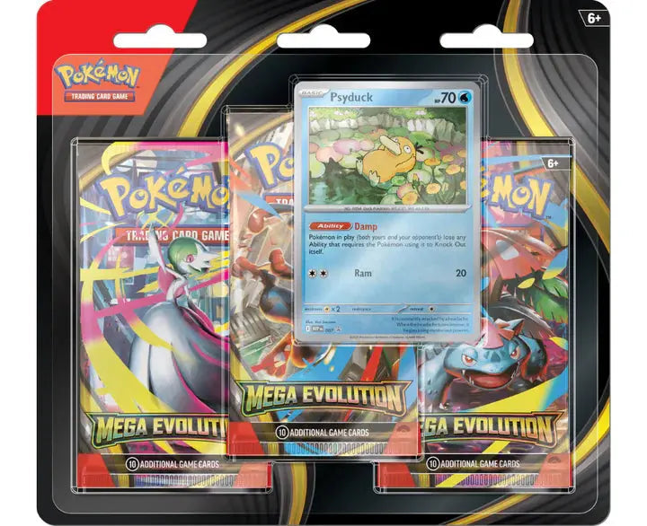Pokemon Cards - Mega Evolutions 3 Pack Blister