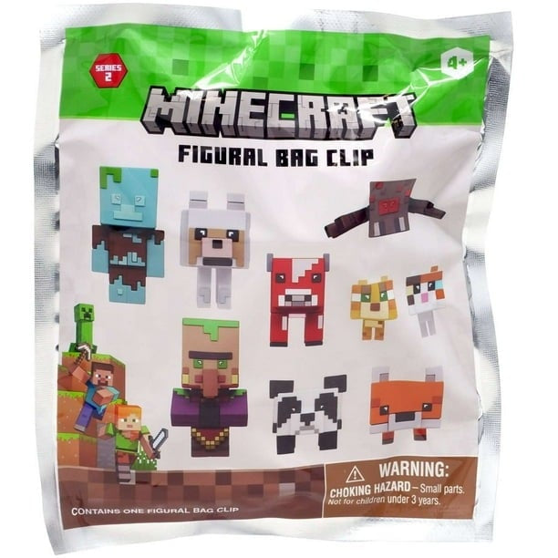 Minecraft Figural Bag Clip Mystery Box