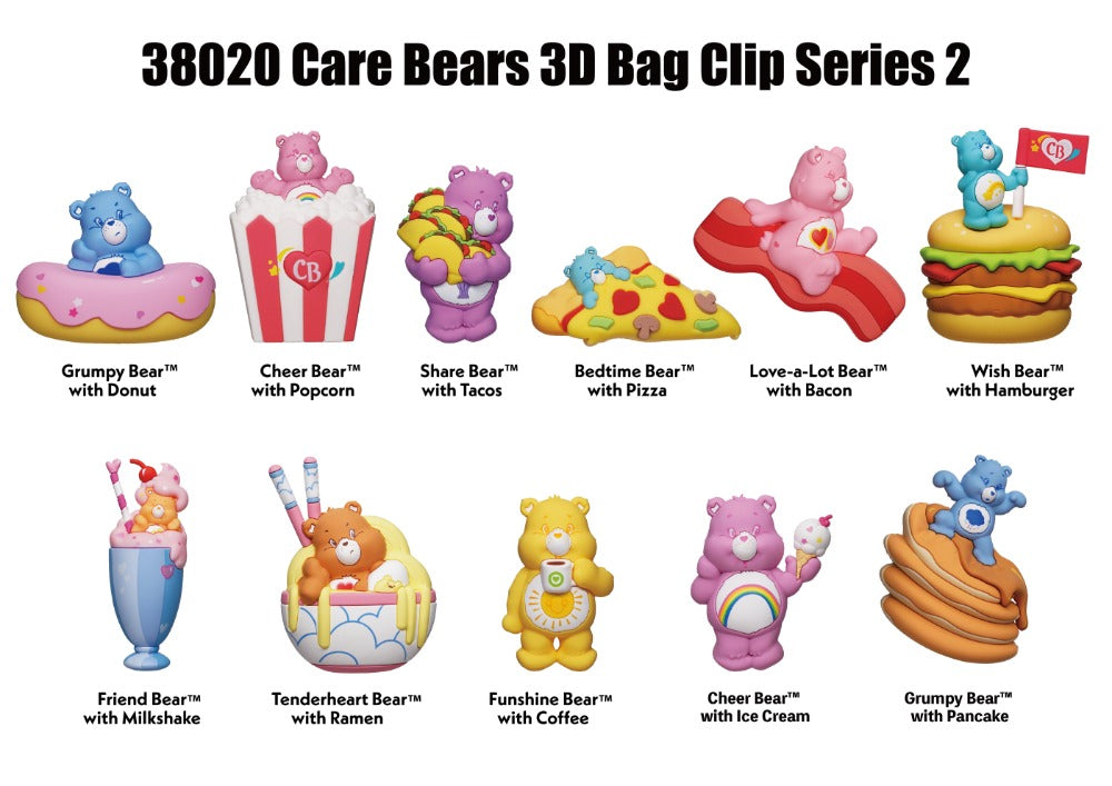 Care Bears Figural Bag Clip Series 2