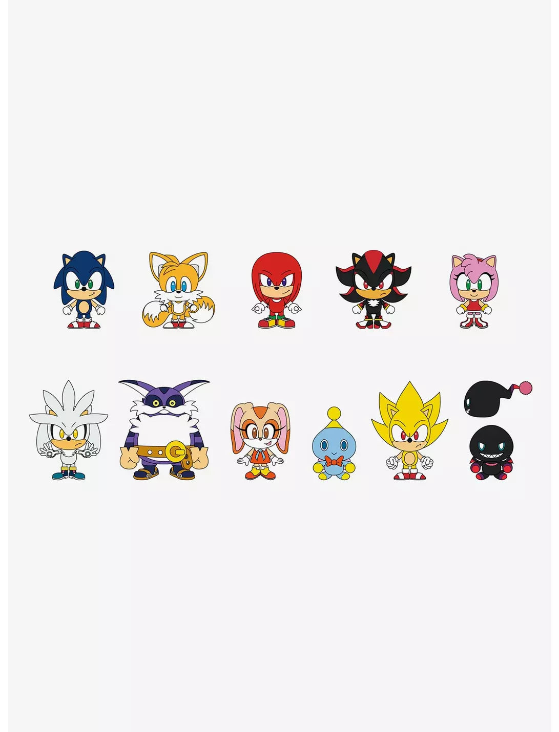 Sonic The Hedgehog Figural Bag Clip Series 5