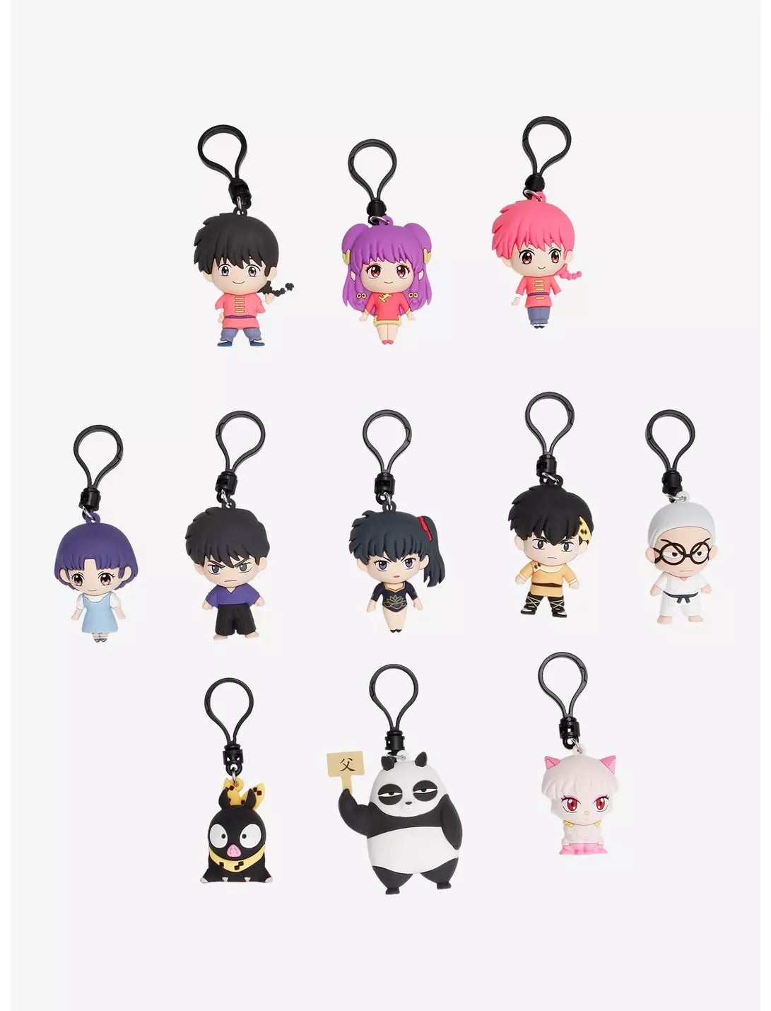 Ranma 1/2 Figural Bag Clip