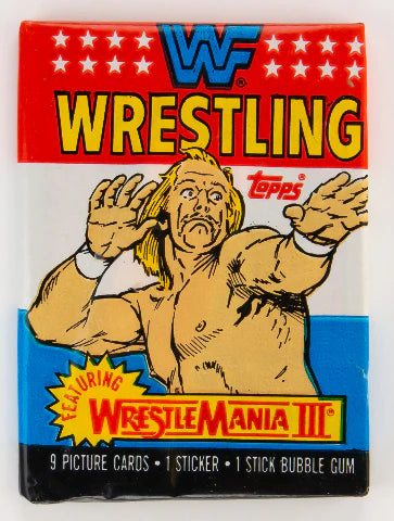 1987 WWE Topps Trading Cards Single Pack