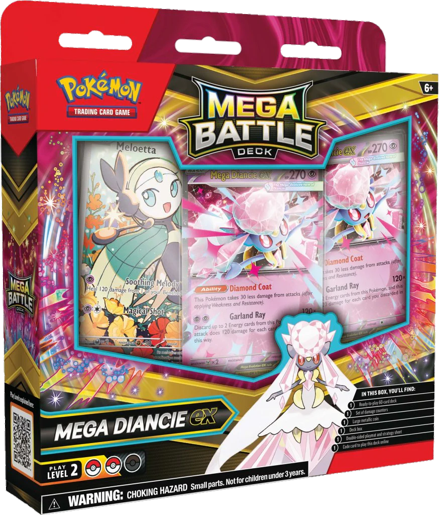 Pokemon Cards - Mega Diance EX Mega Battle Deck