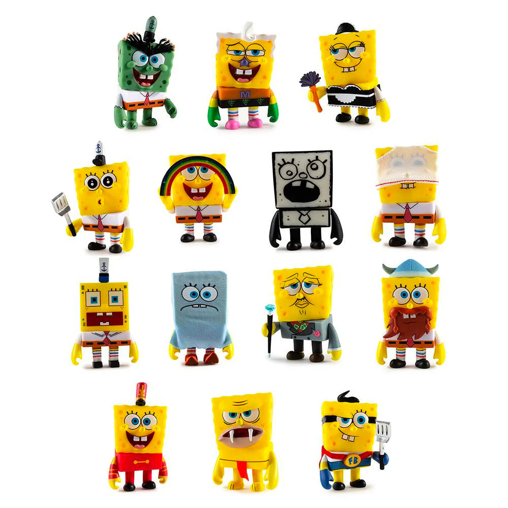 Kid Robot Many Faces Of SpongeBob Blind Box