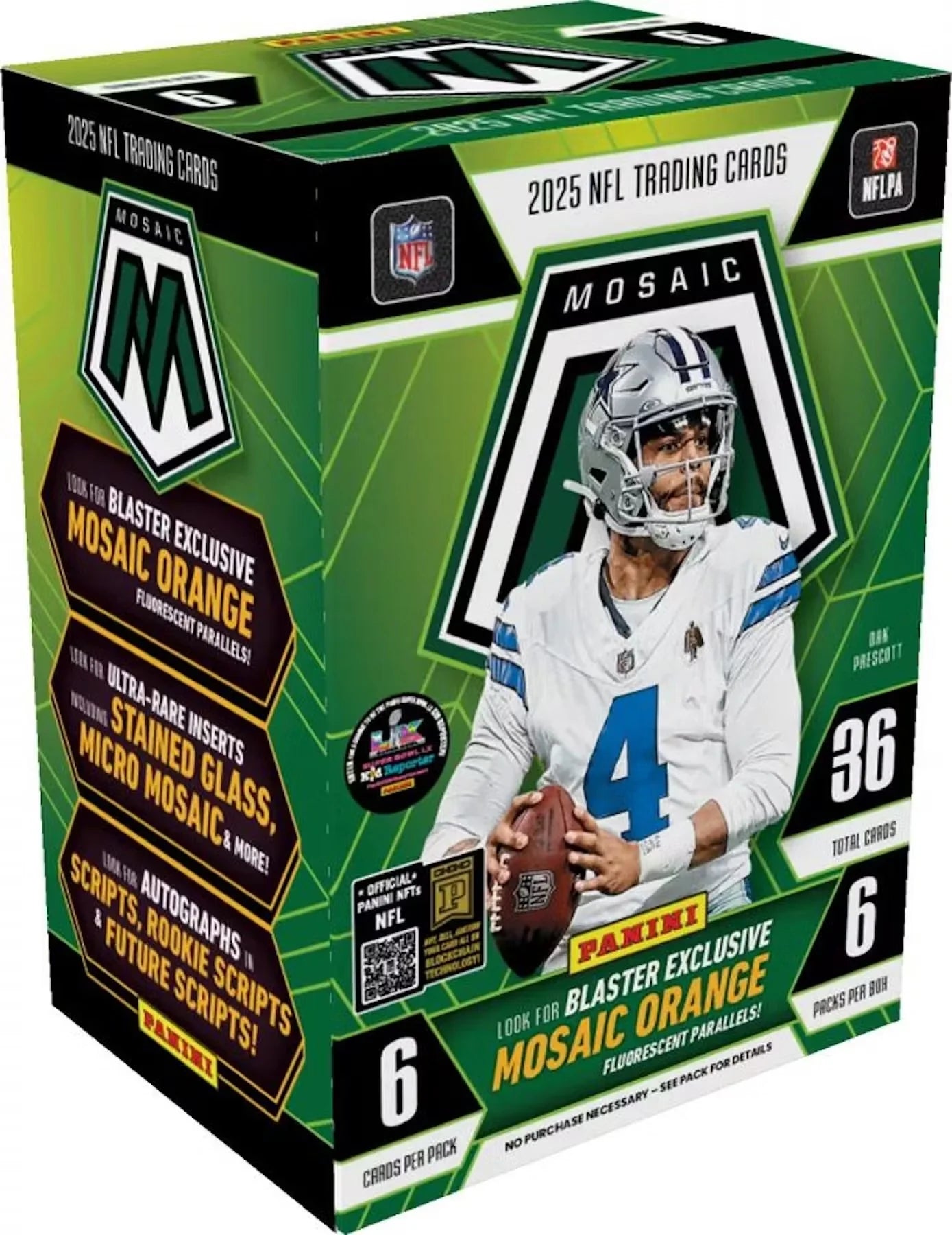 2025 NFL Panini Mosaic Blaster Box