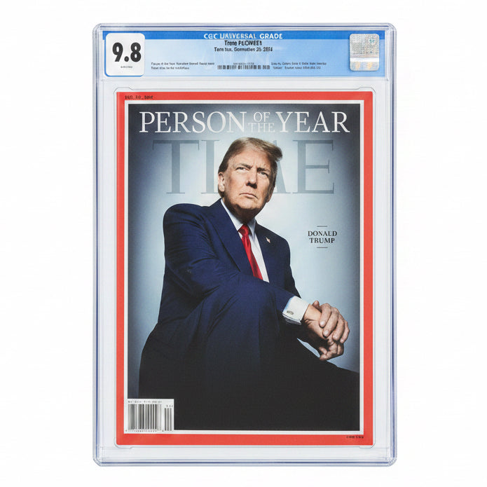 CGC 9.8 - Donald Trump Person of the Year 2024 - Time Magazine