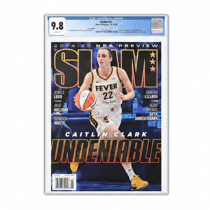 CGC 9.8 - Caitlyn Clark Undeniable 2024 - Slam Magazine