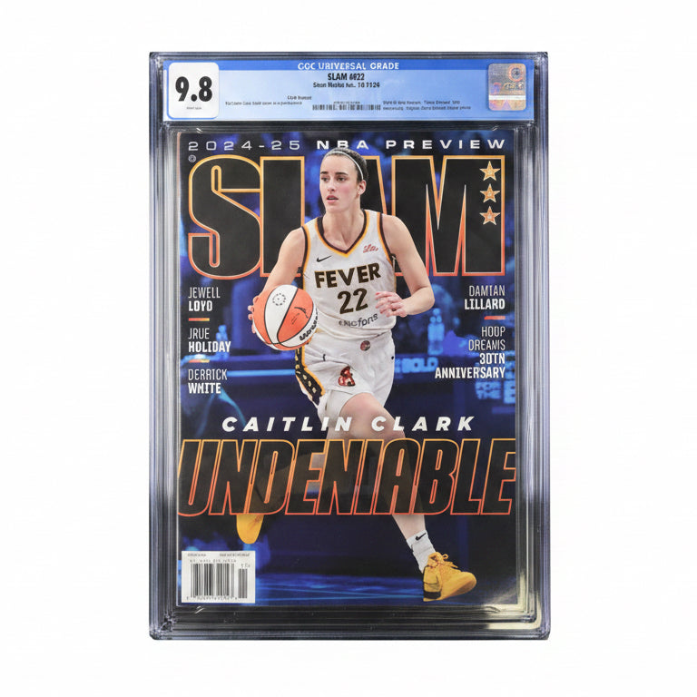 CGC 9.8 - Caitlyn Clark Undeniable 2024 - Slam Magazine