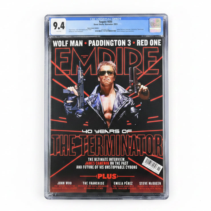 CGC 9.4 -Arnold Schwarzenegger 40 Years of Terminator 2024 - Empire Magazine