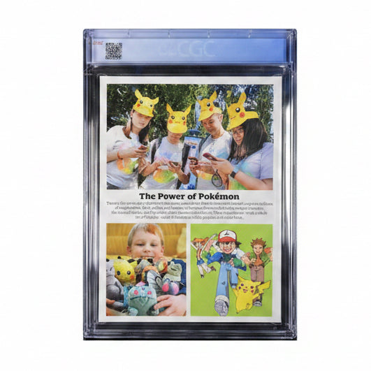 CGC 9.4 - Pokemon Charizard Variant Cover - Time Magazine Special Edition