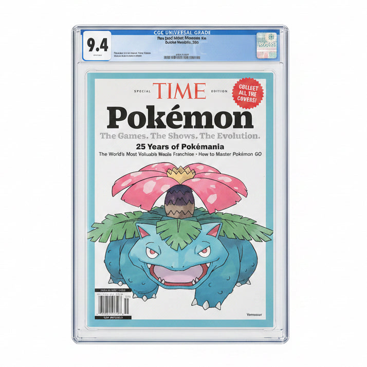 CGC 9.4 - Pokemon Venusaur Variant Cover - Time Magazine Special Edition