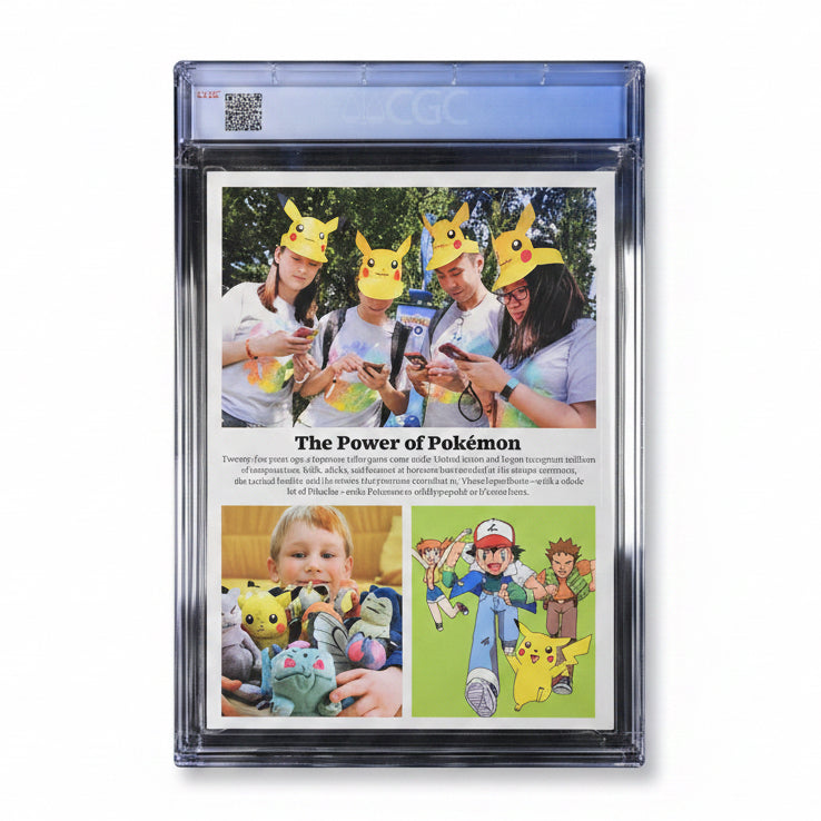 CGC 9.0 - Pikachu Variant Cover - Time Magazine Special Edition