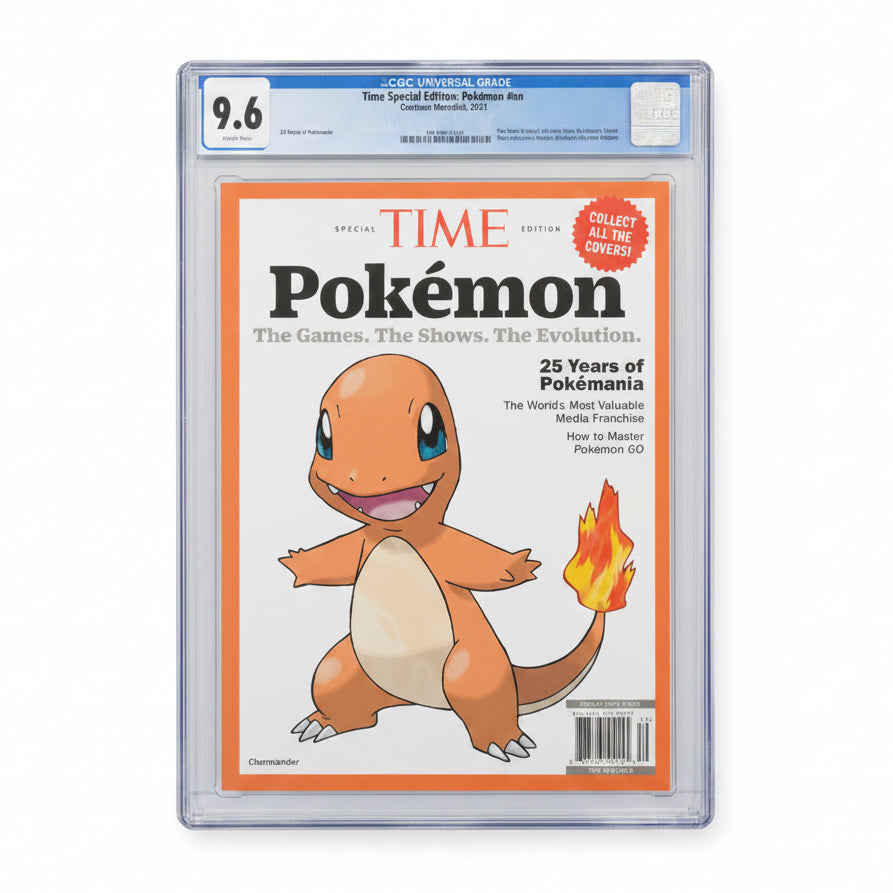 CGC 9.6 - Charmander Variant Cover - Time Magazine Special Edition (Copy)