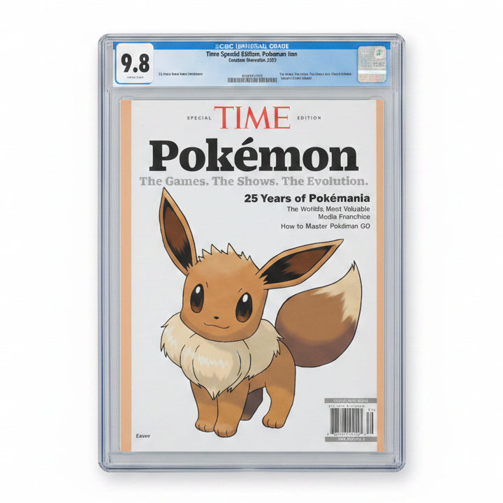 CGC 9.8 - Eevee Variant Cover - Time Magazine Special Edition
