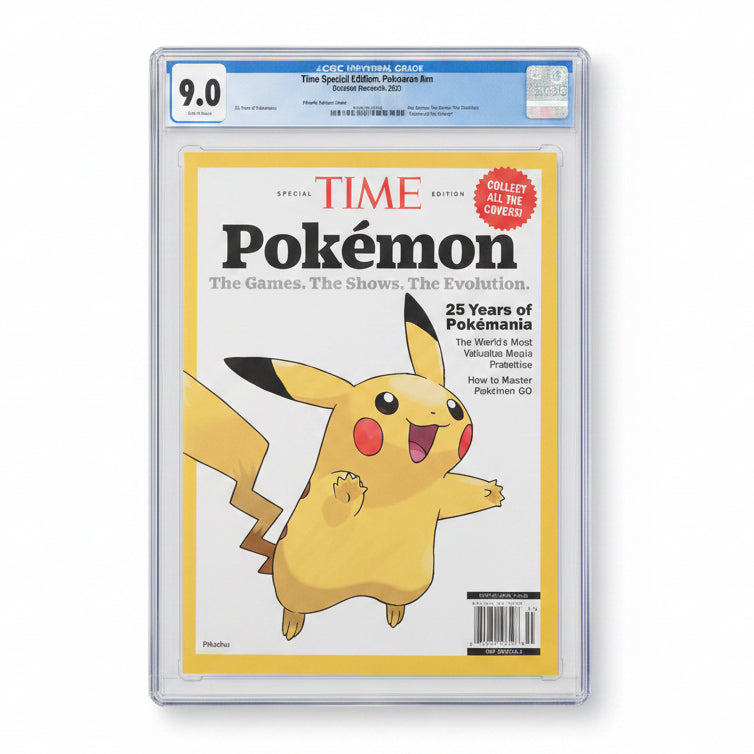 CGC 9.0 - Pikachu Variant Cover - Time Magazine Special Edition