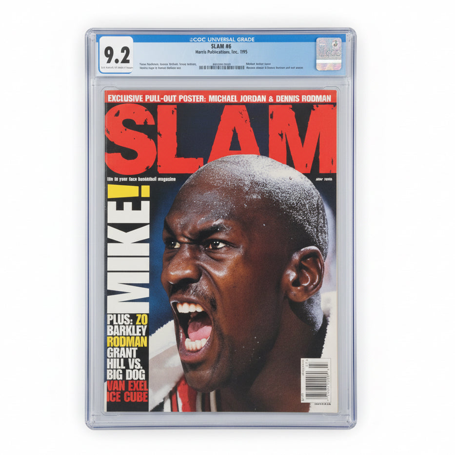CGC 9.2 - Michael Jordon MIKE! 1995 - Slam Magazine