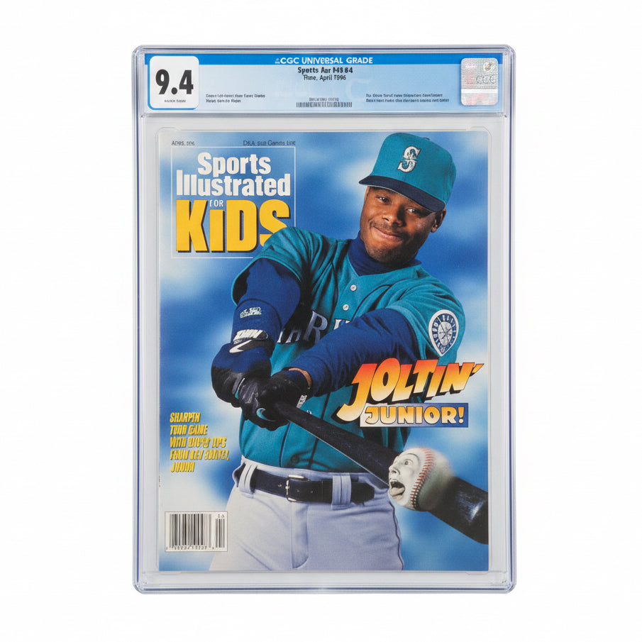 CGC 9.4 - Ken Griffey Junior Joltin’ Junior 1996 - Sports Illustrated for Kids Magazine