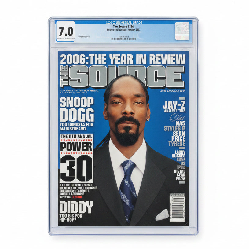 CGC 7.0 - Snoop Dogg 11th Annual Power 30 2006 - The Source Magazine