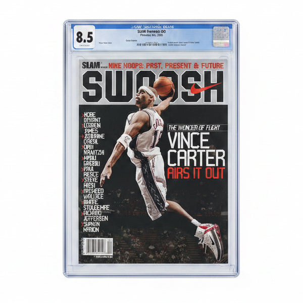 CGC 8.5 - Vince Carter Airs it Out 2006 - Slam presents Swoosh Magazine (TOP POP)