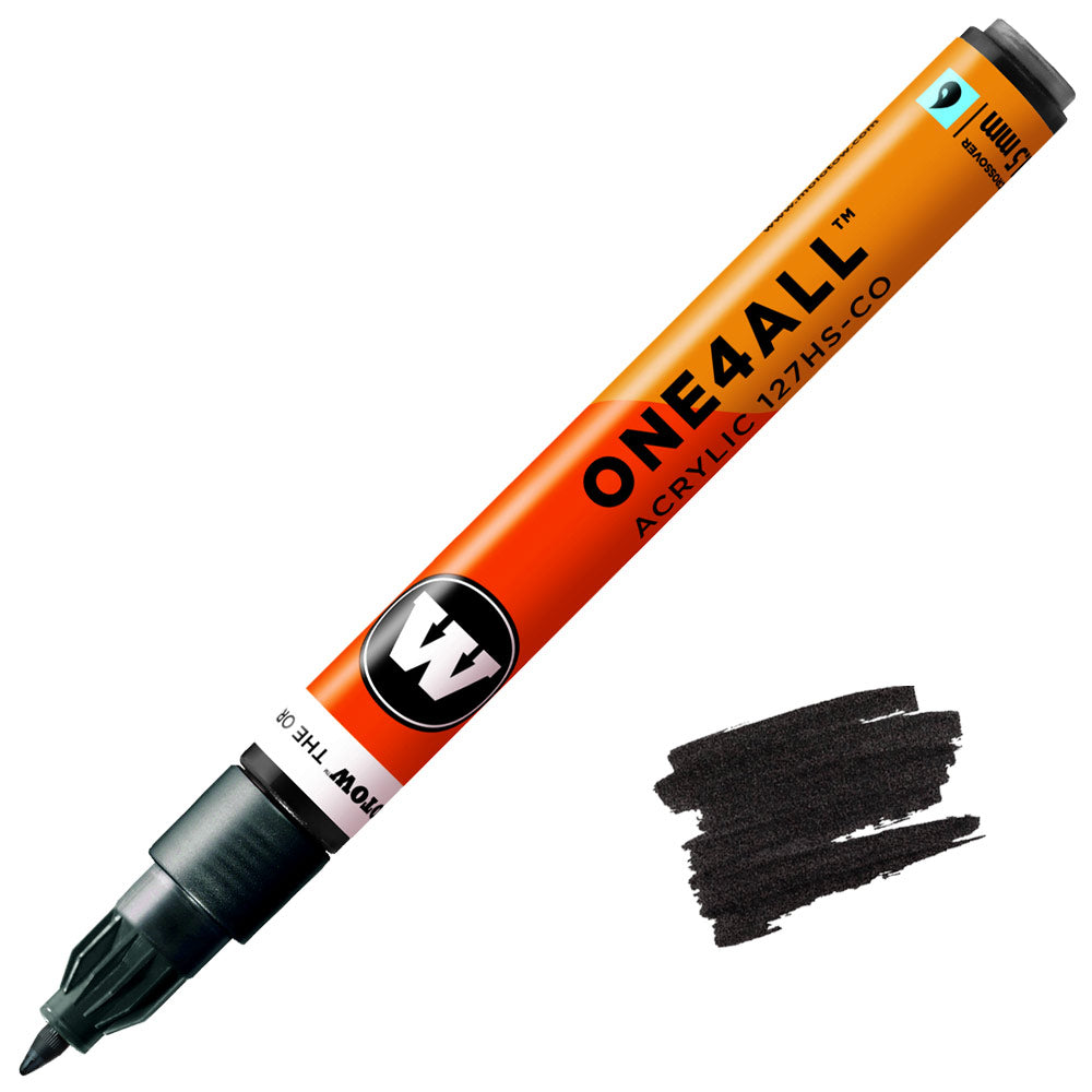 Molotow One4All Acrylic Marker 127HS-CO Black 1.5 mm
