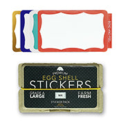 Sticker Xchange Mixed 50 Pack Egg Shell Wavy