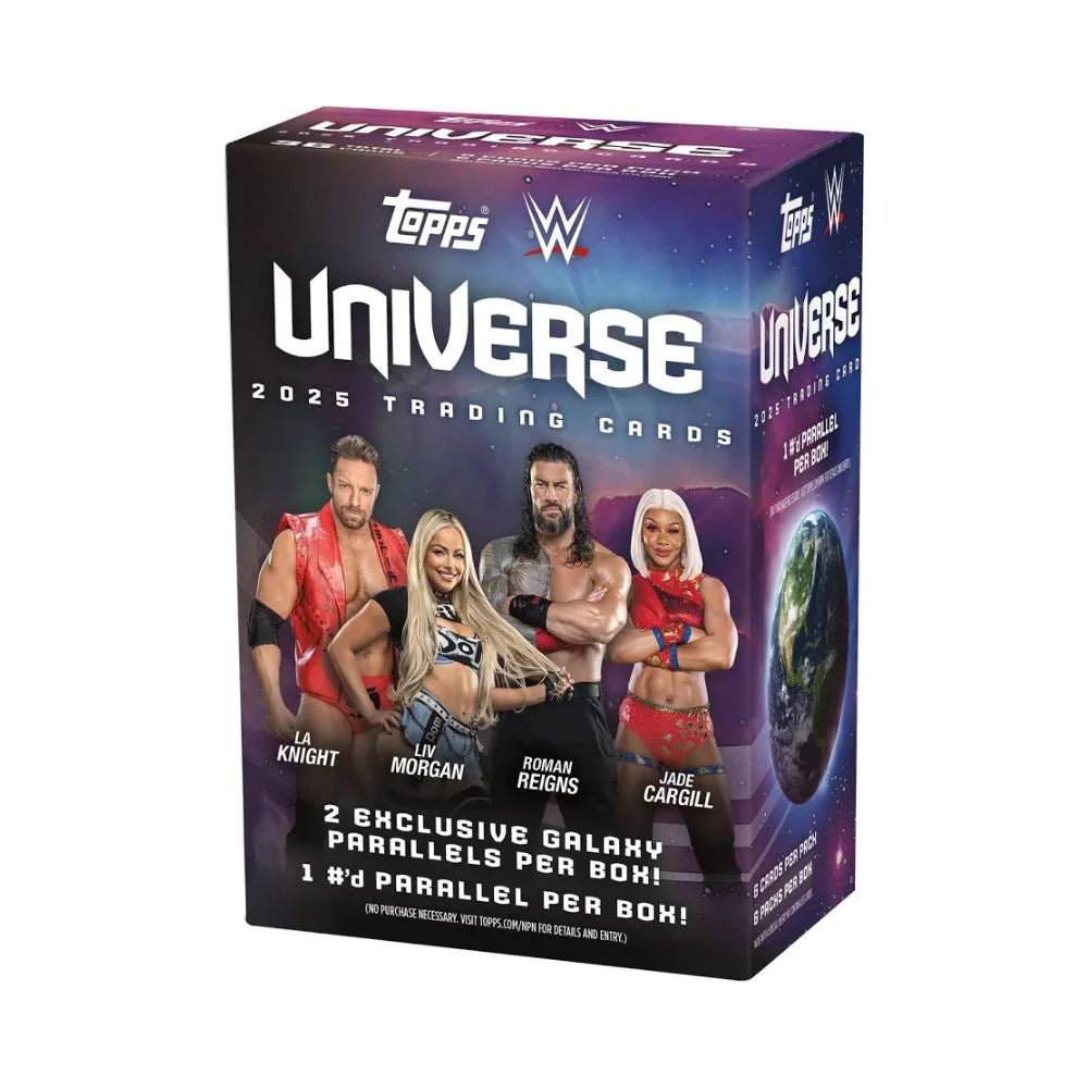 WWE Topps Universe 2025 Blaster Box 6 Pack