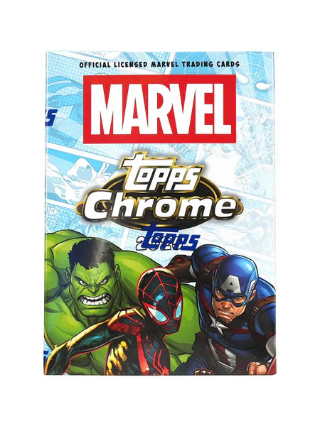 Topps Chrome 2025 Marvel Blaster Box 7 Packs
