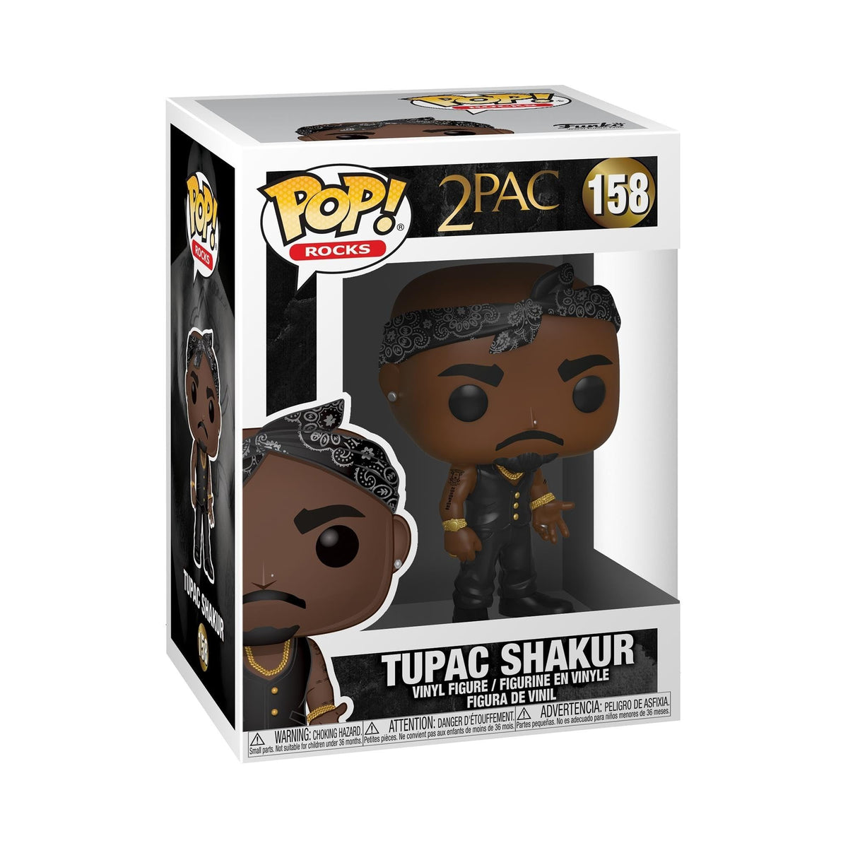 Funko Pop! Tupac Shakur Vest And Bandana