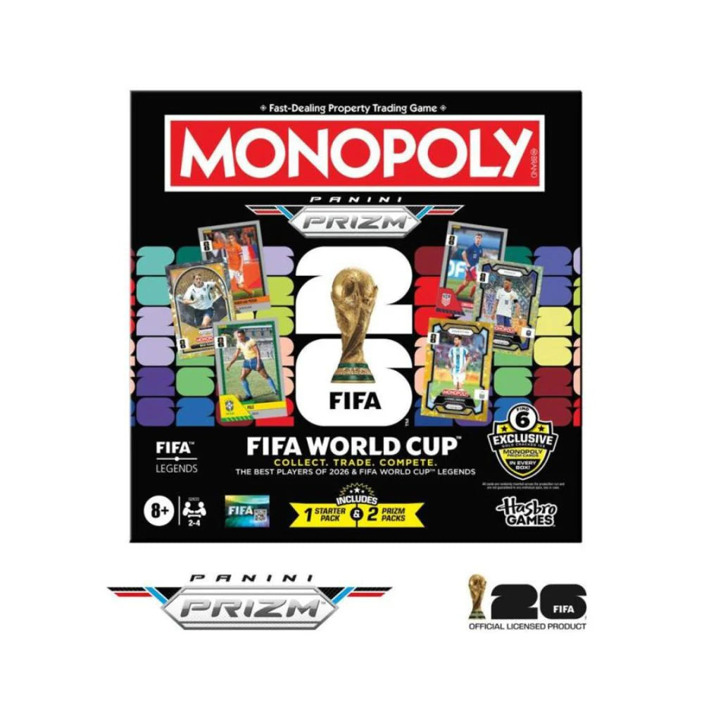 2026 Monopoly Panini Prizm Board Game