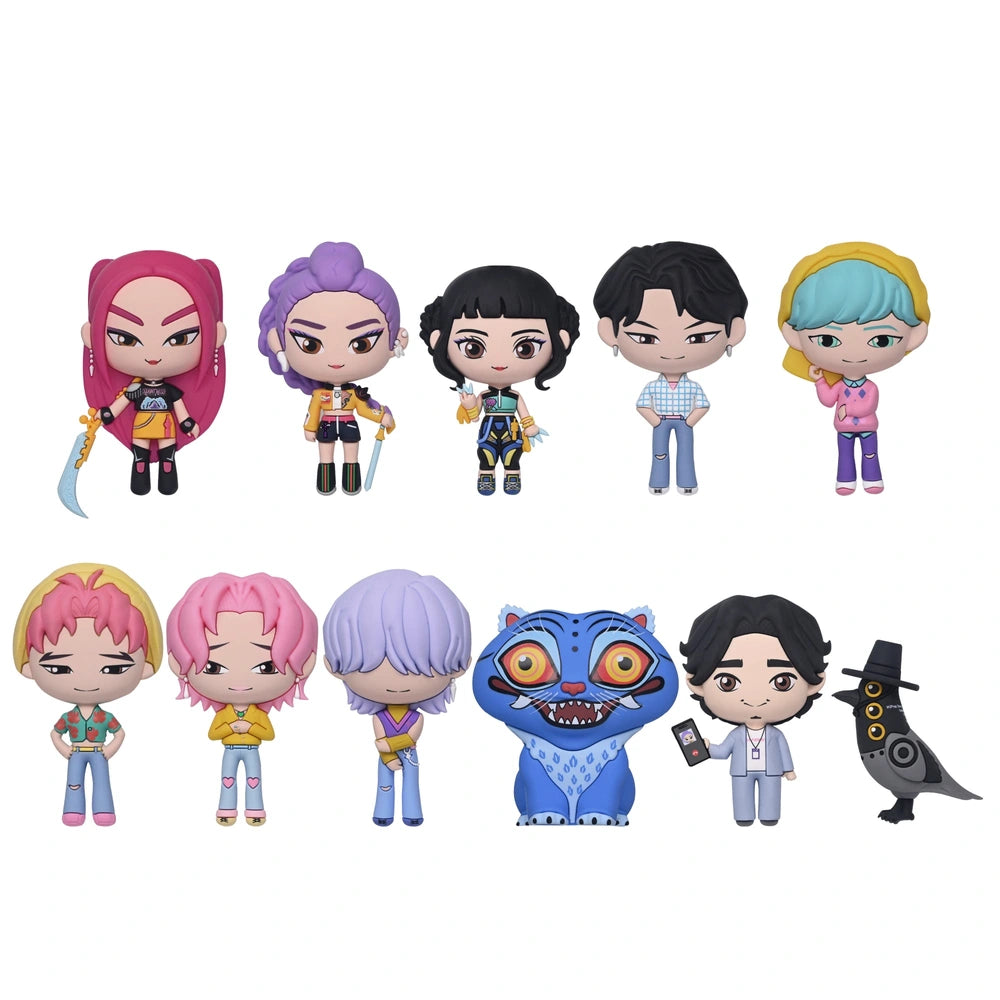 K Pop Demon Hunters Figural Bag Clip