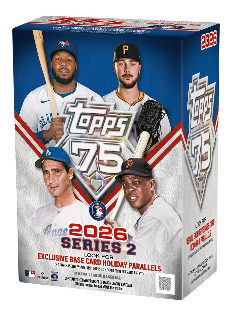 Topps 75 2026 MLB Series 2 Value Box Blaster Box