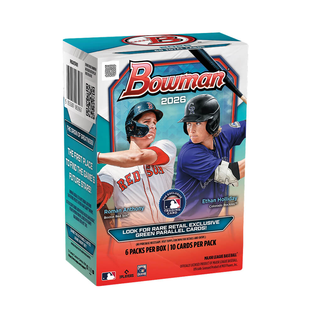 2026 MLB Bowman Topps Value Box Blaster Box