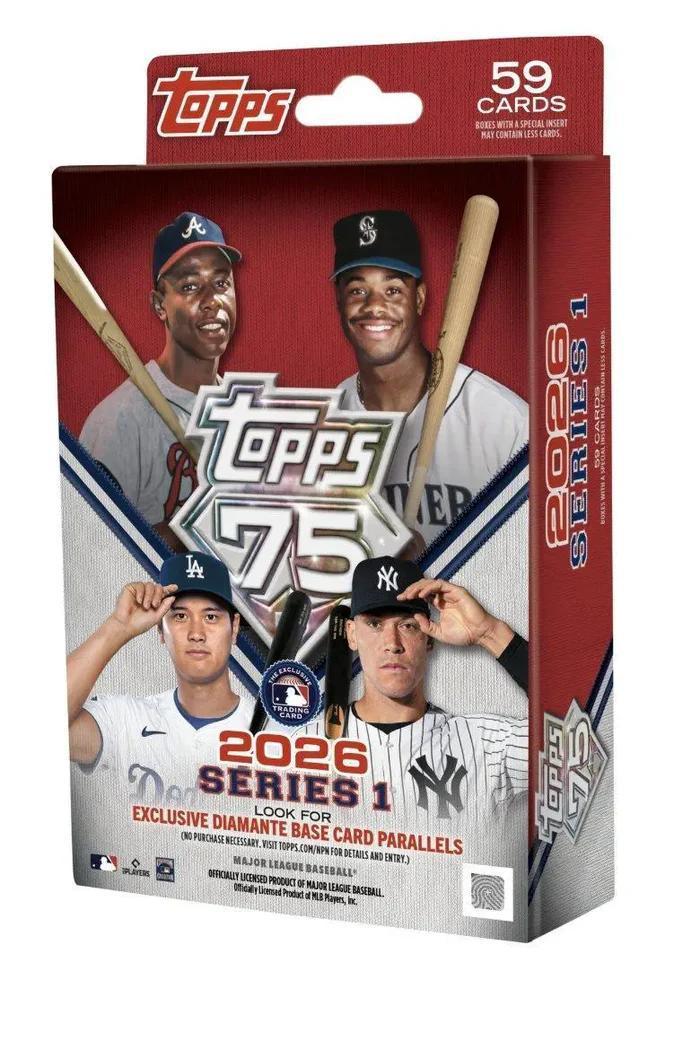 MLB Topps 75 2026 Series 1 Hanger Box