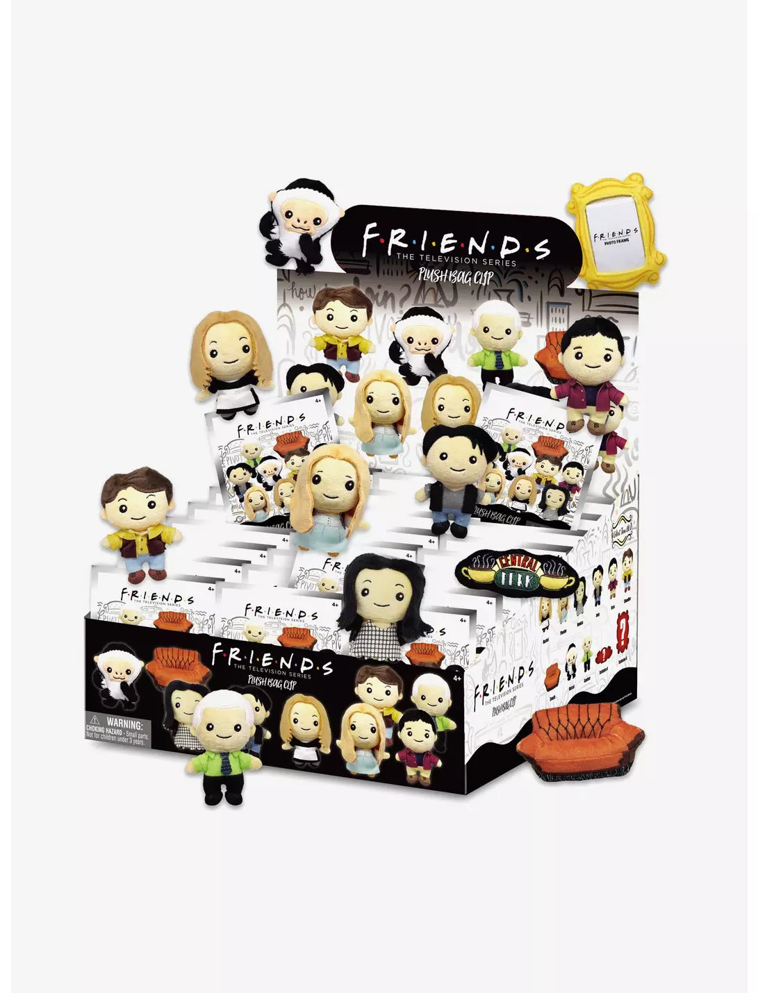 Friends Season 1 Plush Bag Clip Blind Box