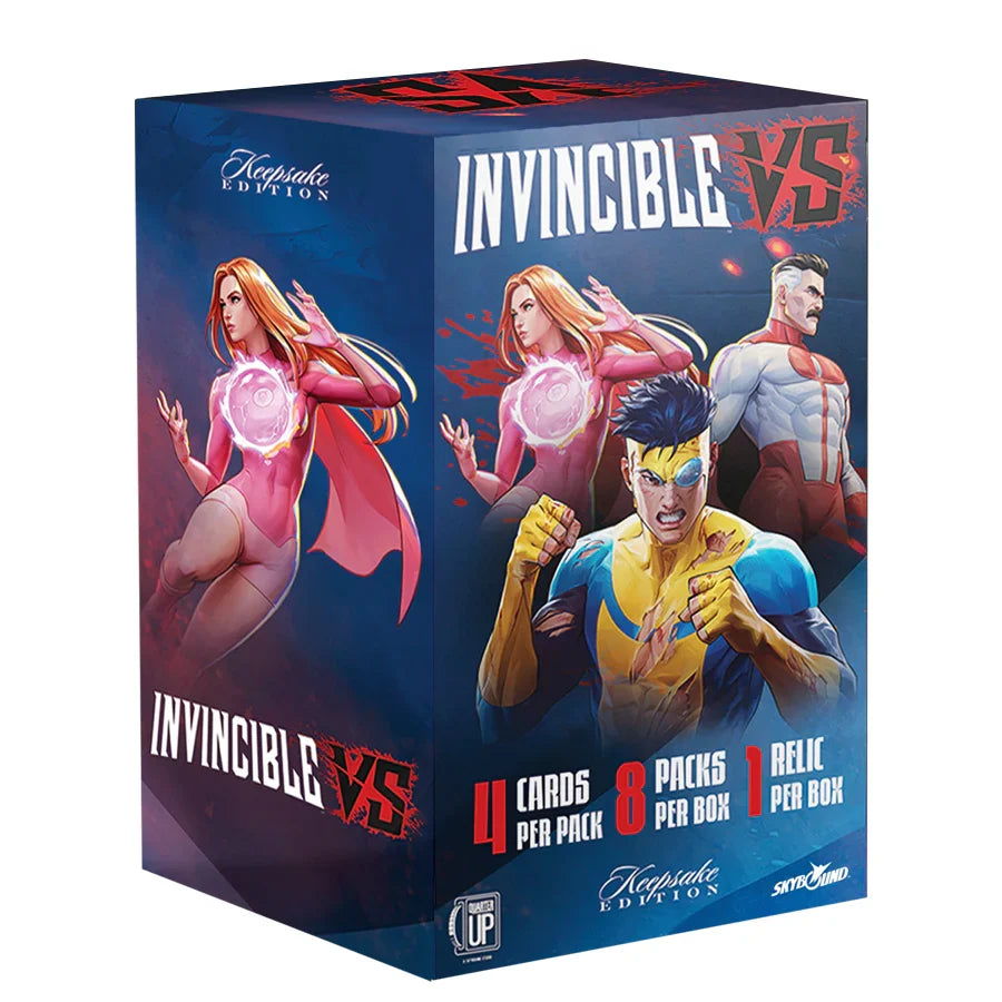 Invincible VS Keepsake Premier Collectors Blaster Box