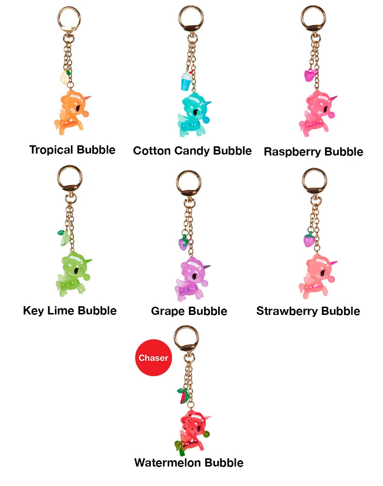 Tokidoki Unicorno Lite Bubble Gum Keychain Blind Box