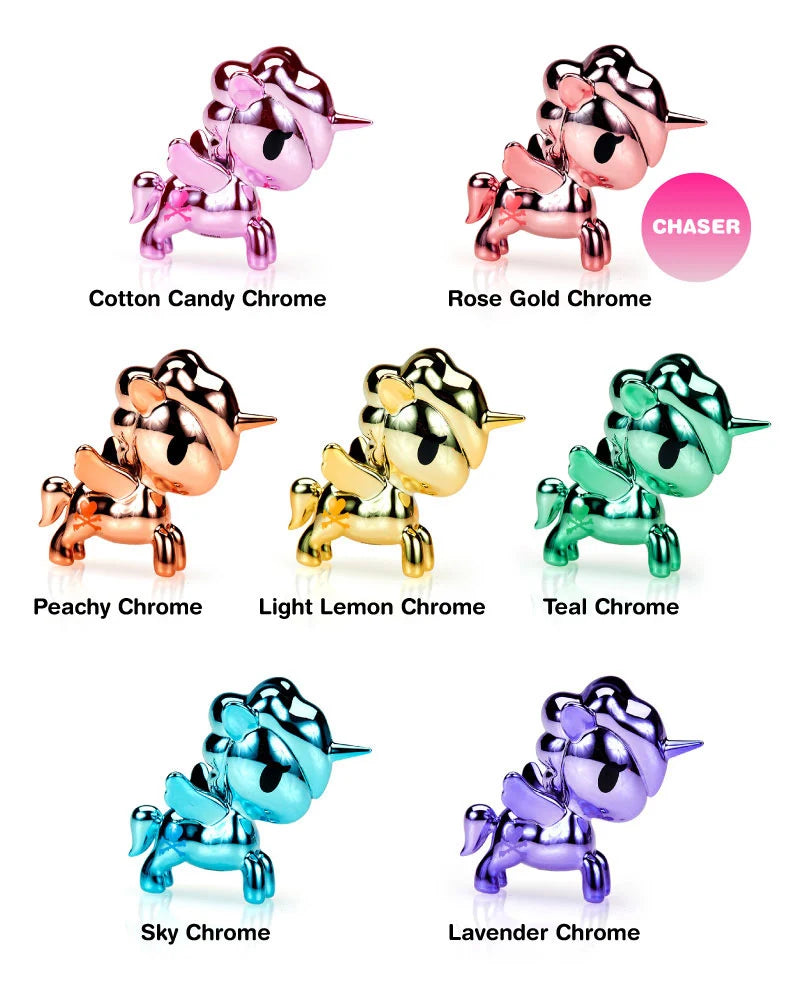 Tokidoki Unicorno Lite Liquid Chrome