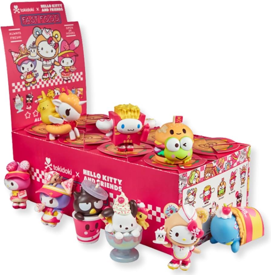 Tokidoki x Hello Kitty Fast Food Blind Box