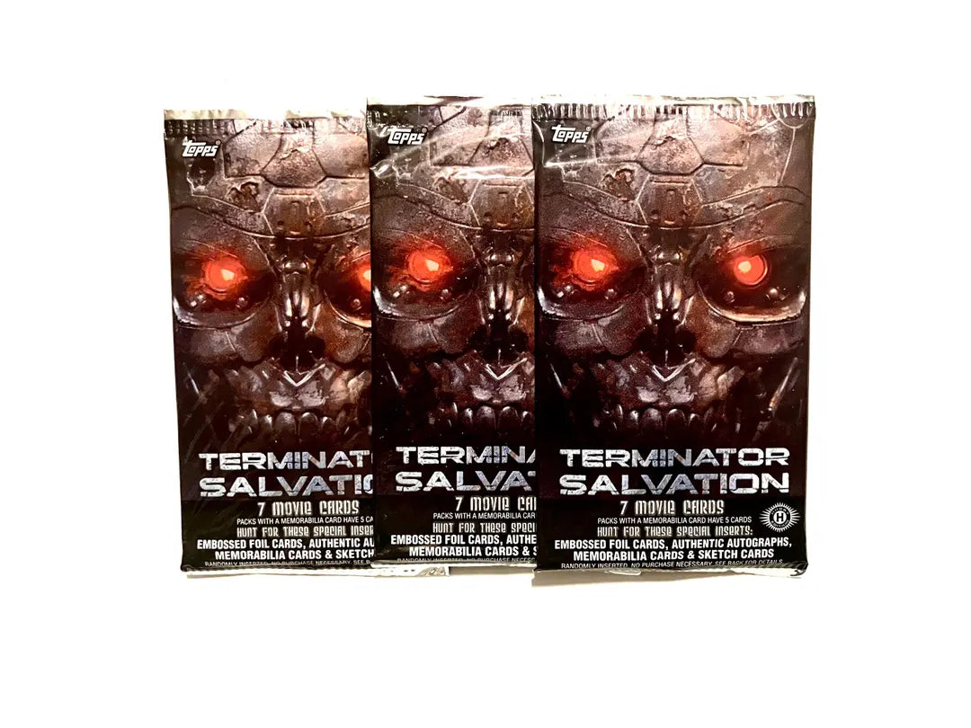 Terminator Salvation Topps Movie Cards Single Pack